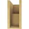 Ekena Millwork 6"W x 12"D x 12"H Classic Chapel Hill Rough Cedar Woodgrain TimberThane Corbel, Primed Tan CORUR06X12X12CHPRCPR - alternate 5